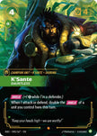 KSante Dauntless 045/167 (Radiance)  - Foil