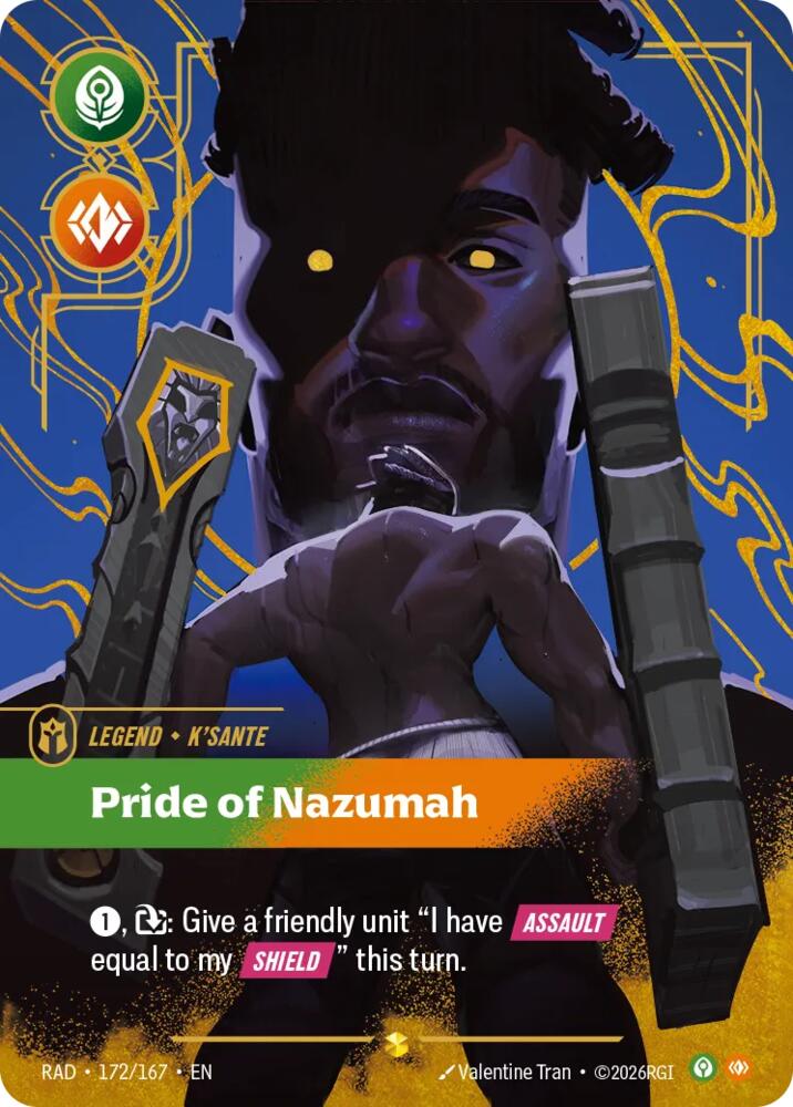 K'Sante - Pride of Nazumah 172/167 (Radiance)  - Foil