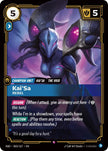 Kai'Sa - Rebel 063/167 (Radiance)  - Foil