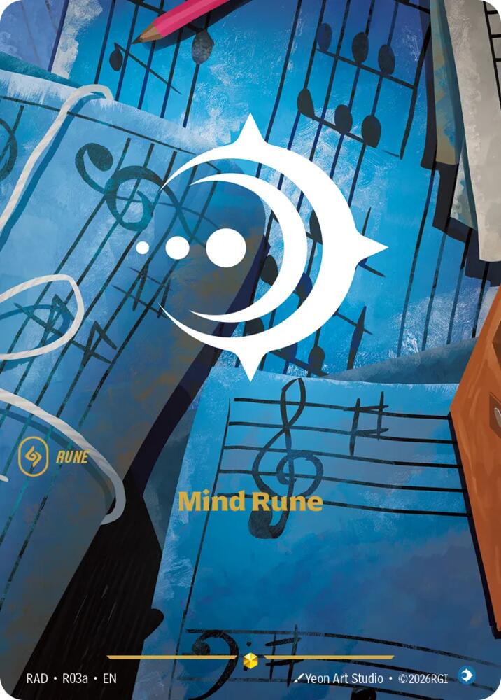Mind Rune R03a R03a (Radiance)  - Foil