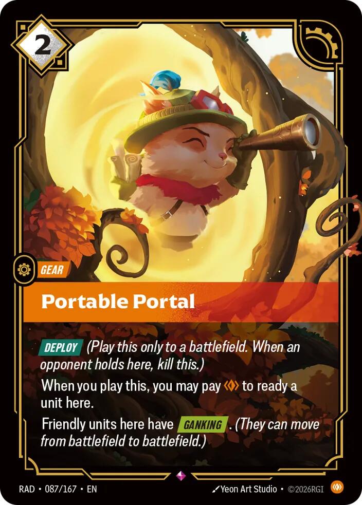 Portable Portal 087/167 (Radiance)  - Foil