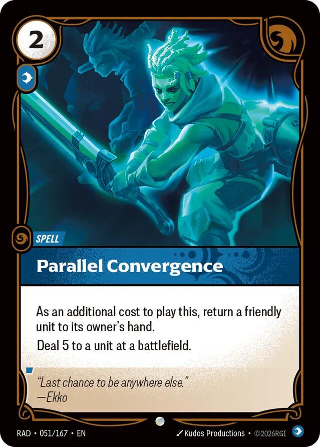 Parallel Convergence 051/167 (Radiance)  - Foil