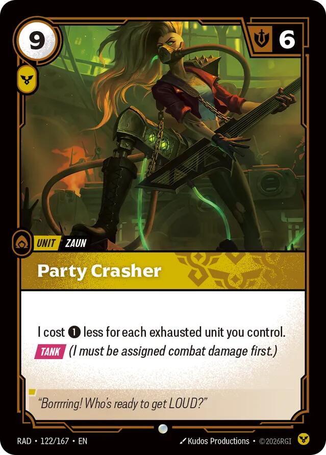 Party Crasher 122/167 (Radiance) 