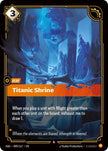 Titanic Shrine 089/167 (Radiance)  - Foil