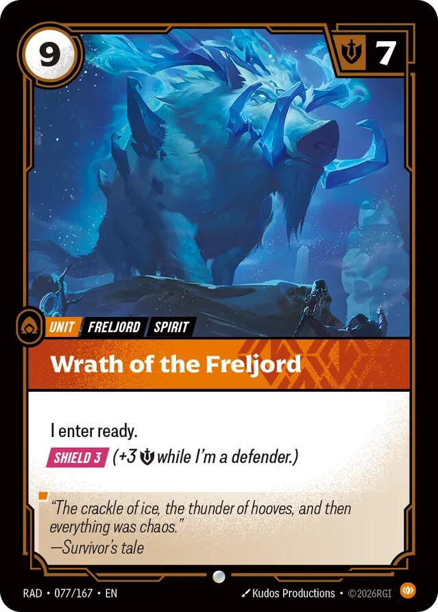 Wrath of the Freljord 077/167 (Radiance) 