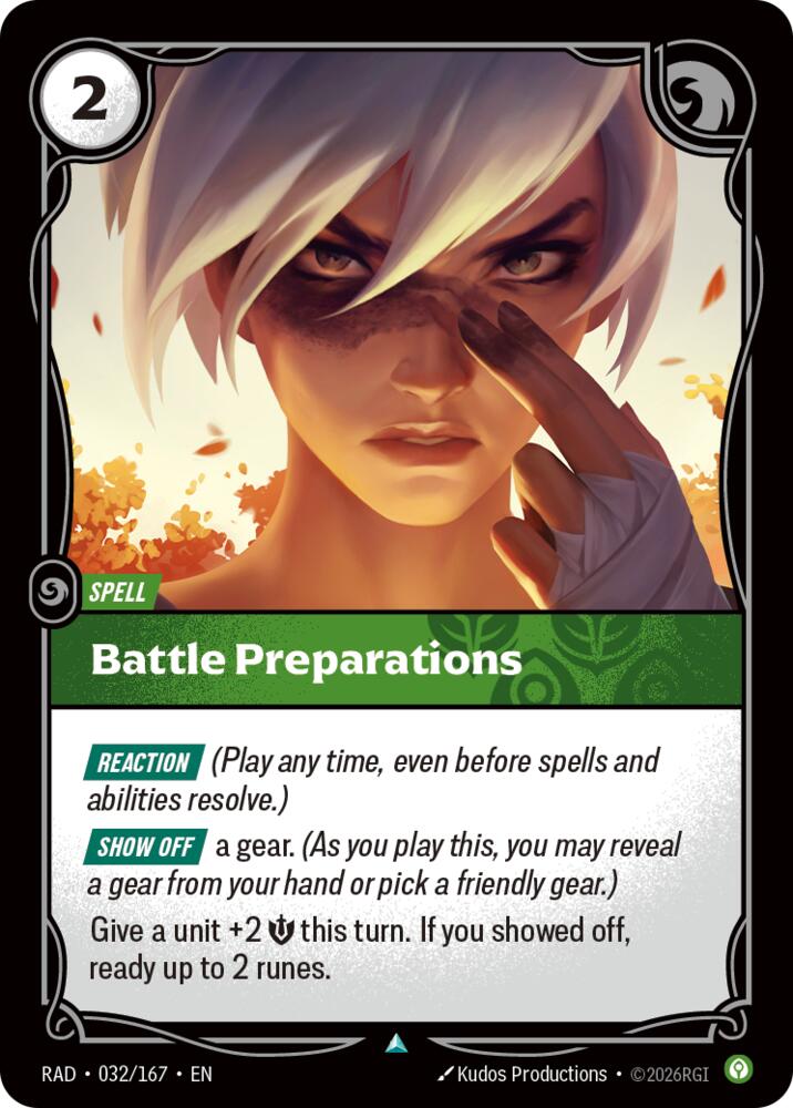 Battle Preparations 032/167 (Radiance) 