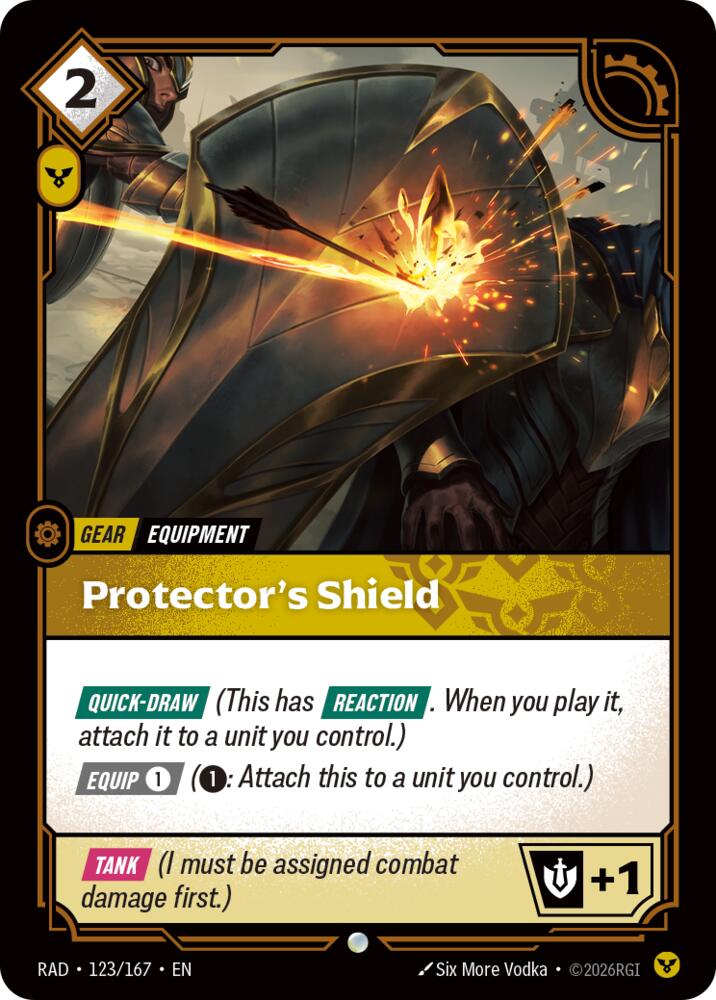 Protector's Shield 123/167 (Radiance) 