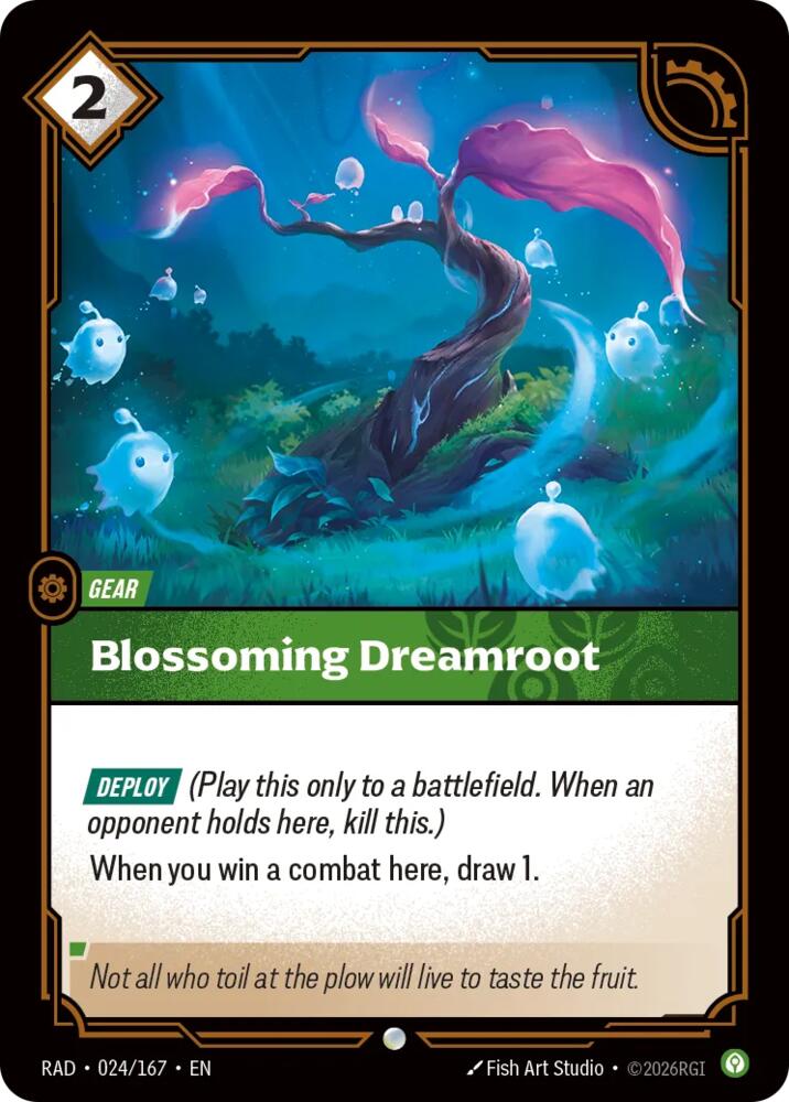 Blossoming Dreamroot 024/167 (Radiance)  - Foil