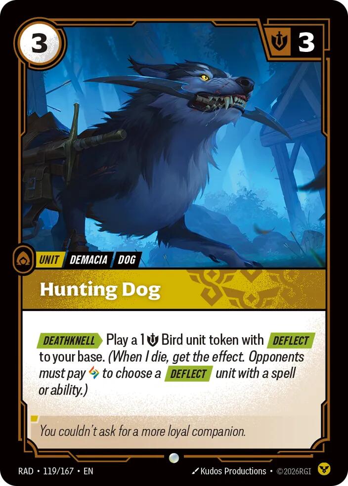 Hunting Dog 119/167 (Radiance)  - Foil