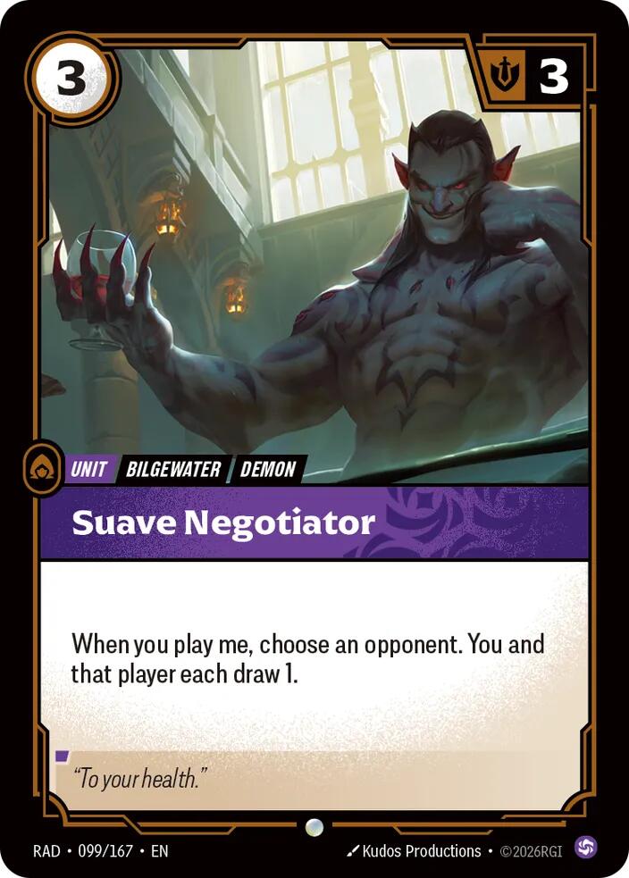 Suave Negotiator 099/167 (Radiance)  - Foil