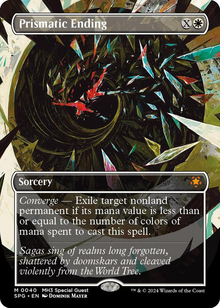 Prismatic Ending 40/0 (Special Guests)  - Borderless