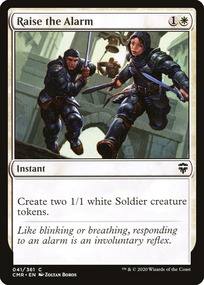 Raise the Alarm 41 (Commander Legends)  - Foil