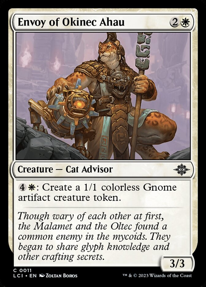 Envoy of Okinec Ahau 11/291 (The Lost Caverns of Ixalan) 