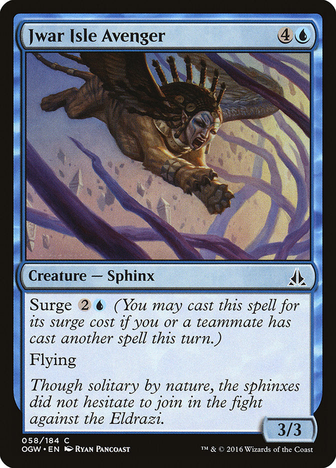 Jwar Isle Avenger 58/184 (Oath of the Gatewatch) 