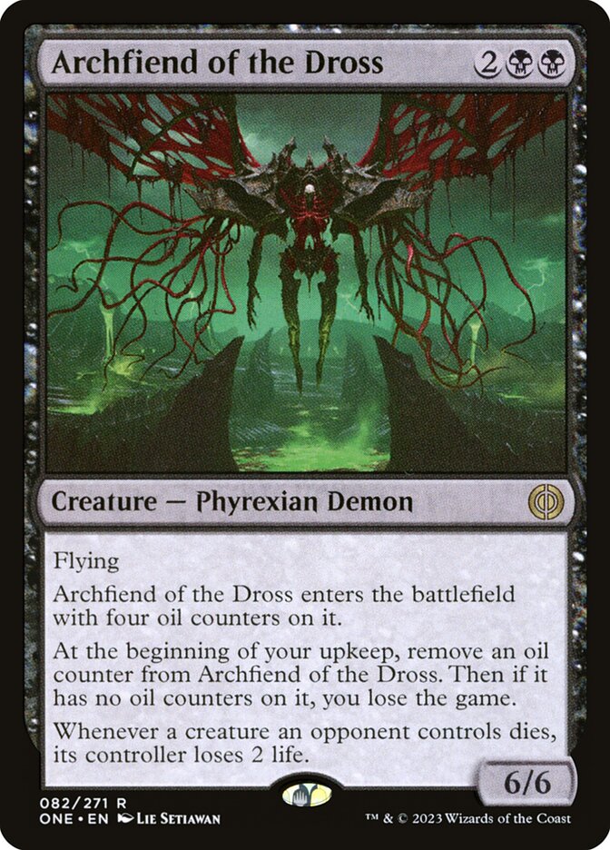 Archfiend of the Dross 82/271 (Phyrexia: All Will Be One)  - Foil