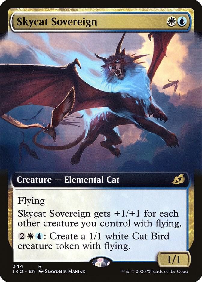 Skycat Sovereign 344/274 (Ikoria: Lair of Behemoths)  - Extended Art