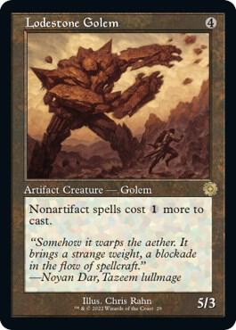 Lodestone Golem 29/63 (The Brothers' War: Retro Frame Artifacts) 