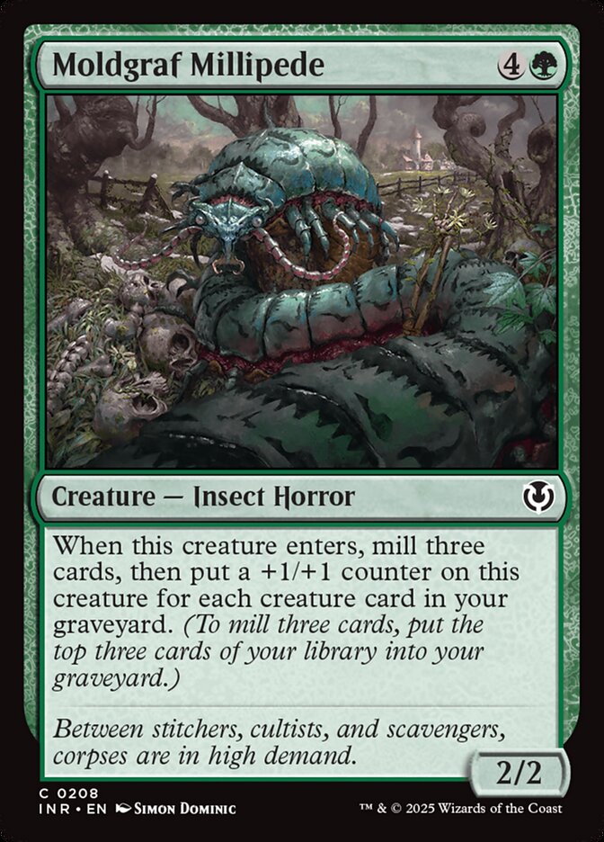 Moldgraf Millipede 208/287 (Innistrad Remastered) 