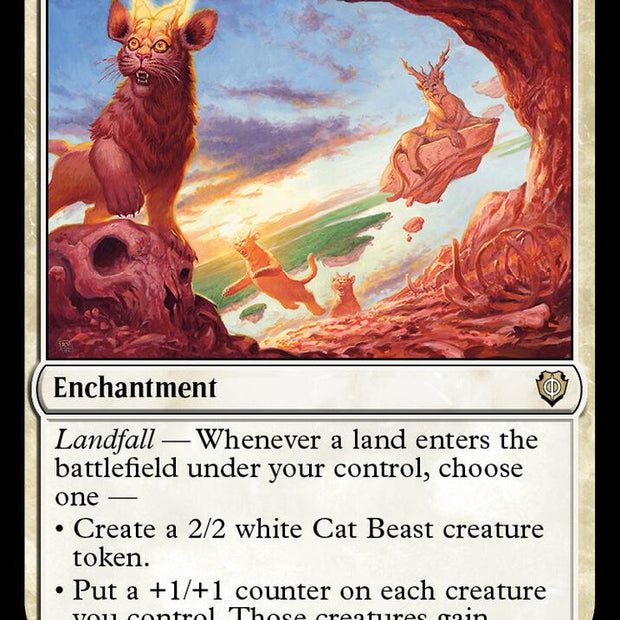 Felidar Retreat 66 (Commander: Phyrexia: All Will Be One) 