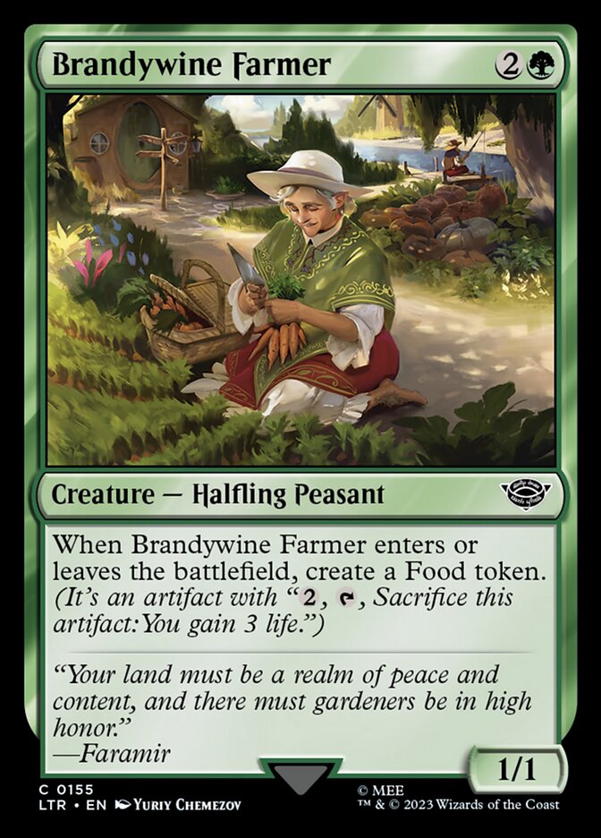 Brandywine Farmer 155/281 (Universes Beyond: The Lord of the Rings: Tales of Middle-earth)  - Foil