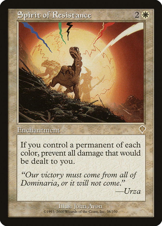 Spirit of Resistance 38/350 (Invasion) 