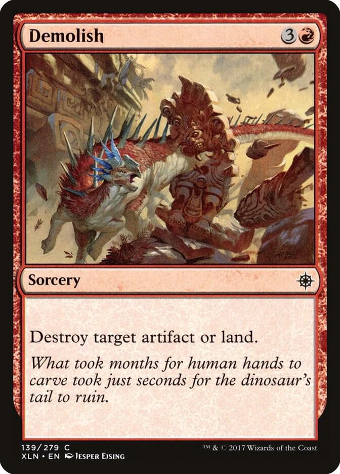 Demolish 139/279 (Ixalan) 