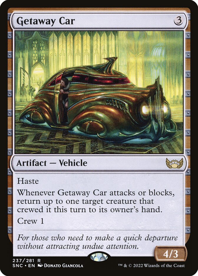 Getaway Car 237/281 (Streets of New Capenna)  - Foil