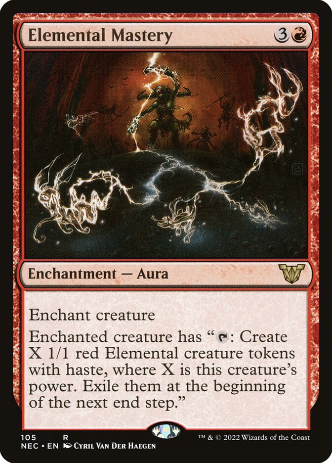 Elemental Mastery 105/38 (Commander: Kamigawa: Neon Dynasty) 
