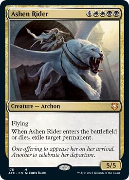 Ashen Rider 175 (Commander: Adventures in the Forgotten Realms) 