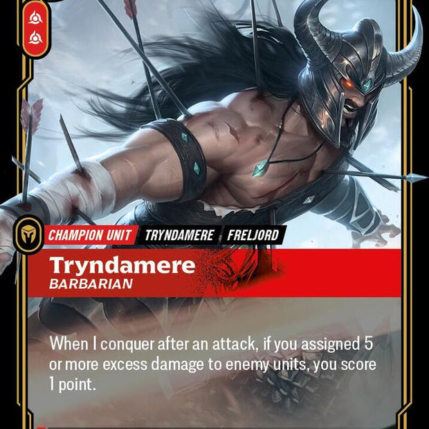 Tryndamere - Barbarian 034/298 (Origins)  - Foil