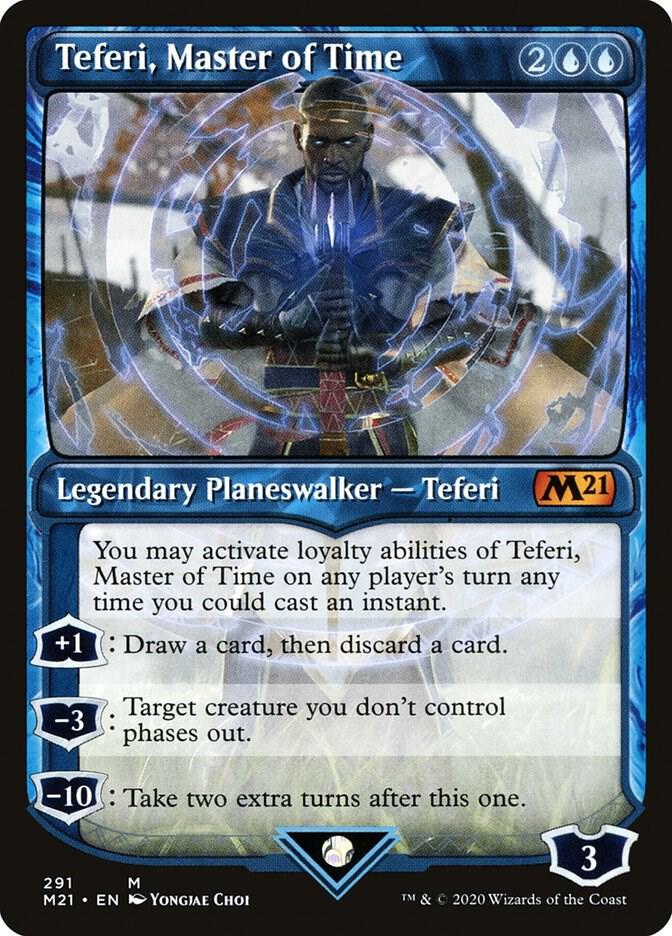 Teferi, Master of Time 291/274 (Core Set 2021)  - Showcase