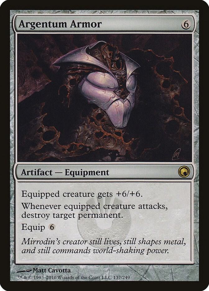 Argentum Armor 137 (Scars of Mirrodin) 