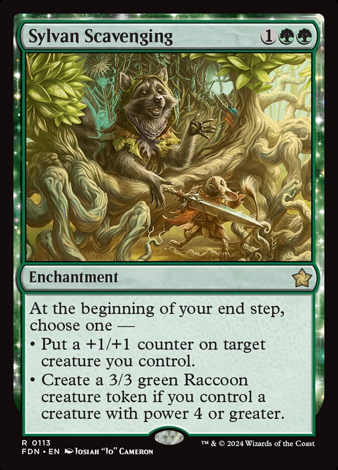 Sylvan Scavenging 113/291 (Foundations) 