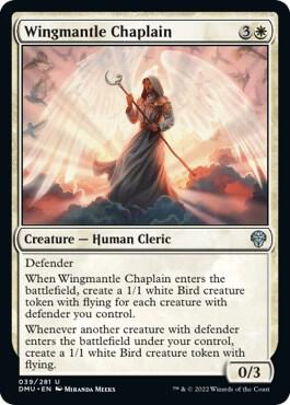 Wingmantle Chaplain 39 (Dominaria United) 