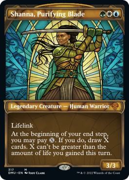 Shanna Purifying Blade Showcase 317/281 (Dominaria United) 