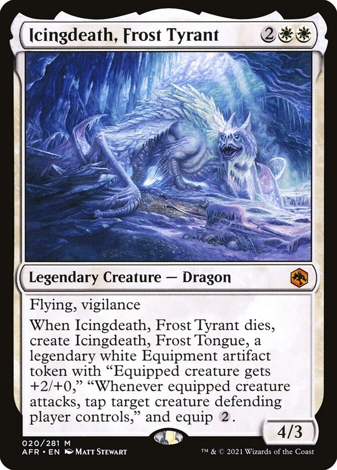 Icingdeath, Frost Tyrant 20 (Adventures in the Forgotten Realms) 