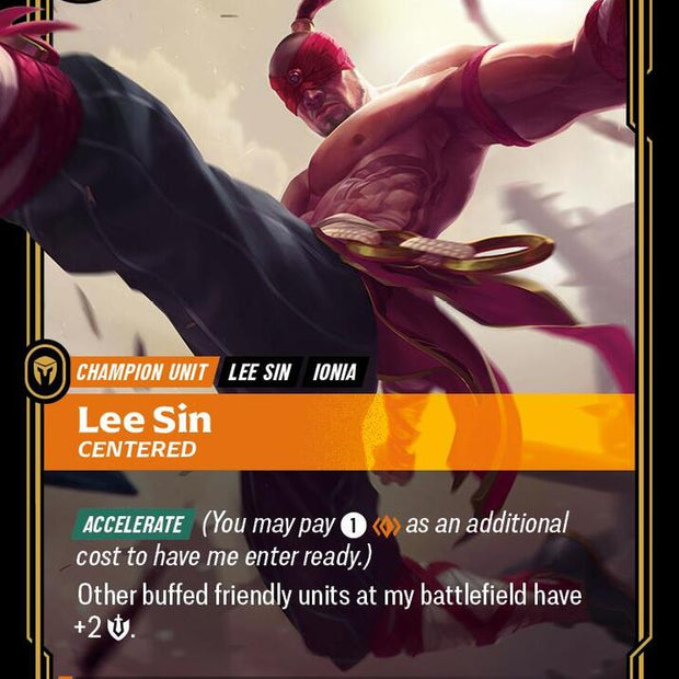 Lee Sin - Centered 151/298 (Origins)  - Foil