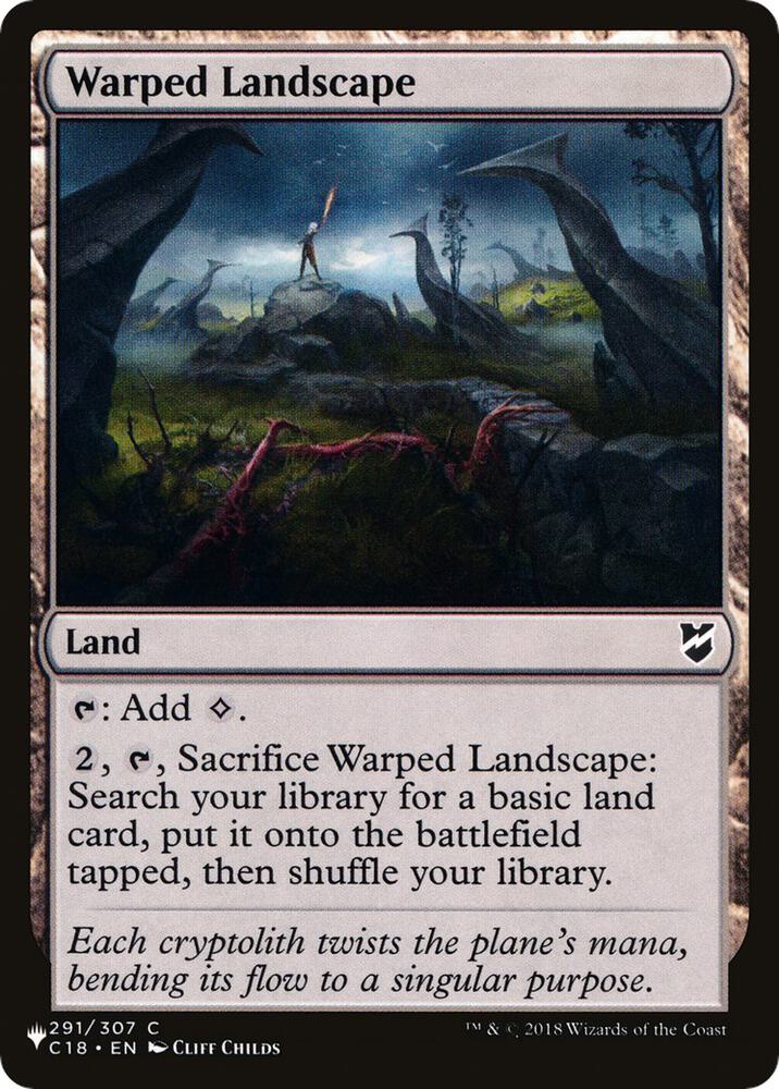 Warped Landscape C18-291/5075 (The List Reprints) 
