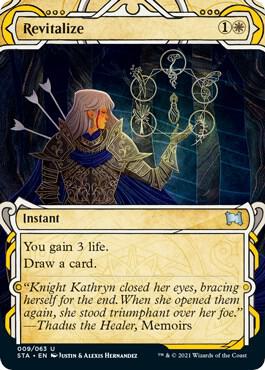 Revitalize 9/63 (Strixhaven: Mystical Archives)  - Foil