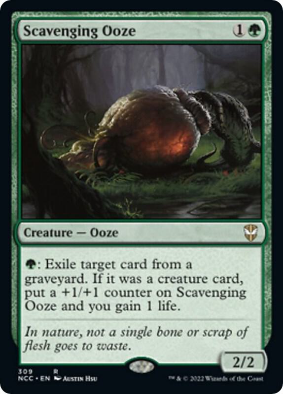 Scavenging Ooze 309/93 (Commander: Streets of New Capenna) 