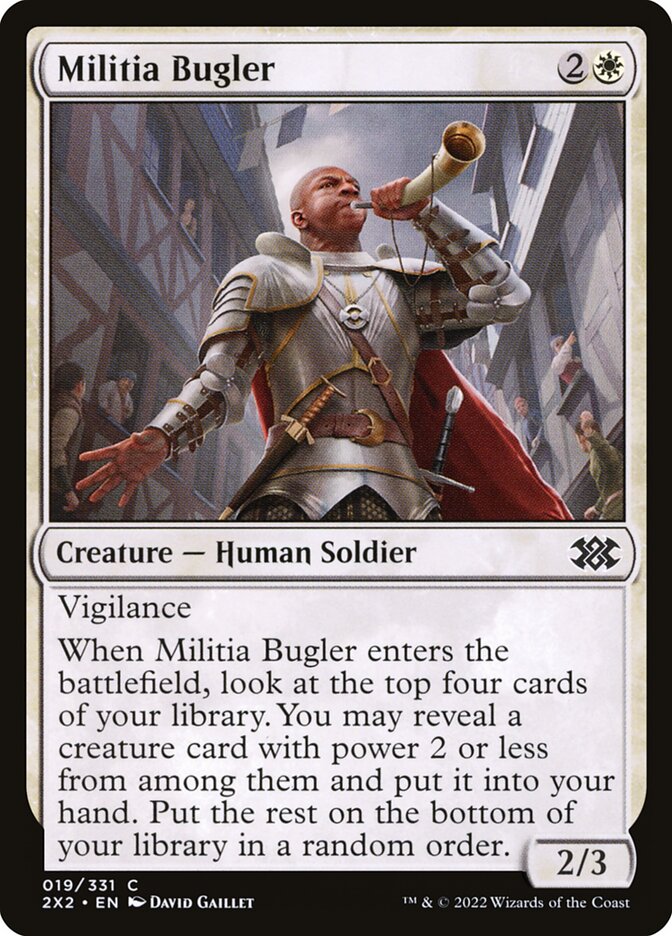 Militia Bugler 19/331 (Double Masters 2022) 