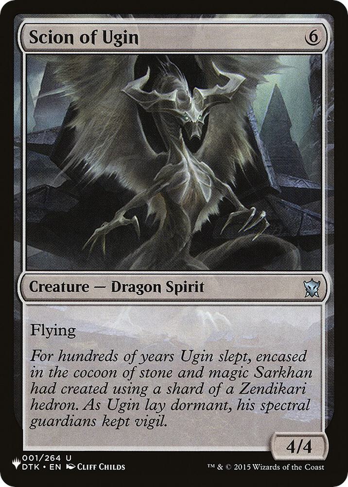 Scion of Ugin DTK-1/5075 (The List Reprints) 