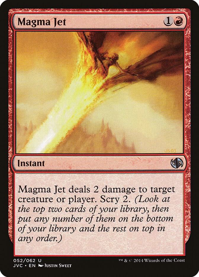 Magma Jet 52/62 (Duel Decks: Anthology) 