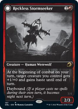 Reckless Stormseeker 157/534 (Innistrad: Double Feature) 