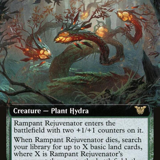Rampant Rejuvenator 70/38 (Commander: Kamigawa: Neon Dynasty)  - Extended Art
