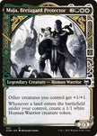 Maja, Bretagard Protector 327/285 (Kaldheim)  - Showcase Foil