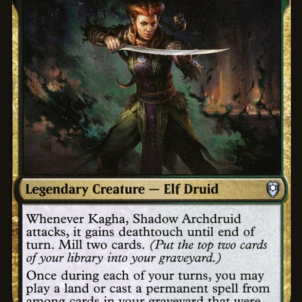 Kagha, Shadow Archdruid 279 (Commander Legends: Battle for Baldur's Gate) 