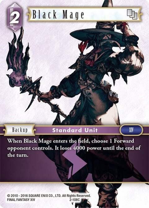Black Mage 2 108C 2-108C (Opus II)  - Foil