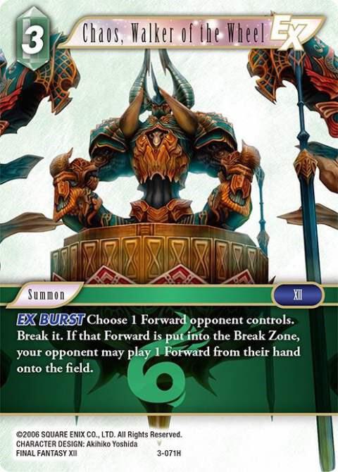 Chaos Walker of the Wheel EX 3-071H (Opus III) 