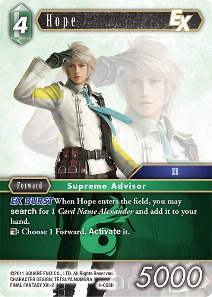 Hope EX 4-068H (Opus IV)  - Foil